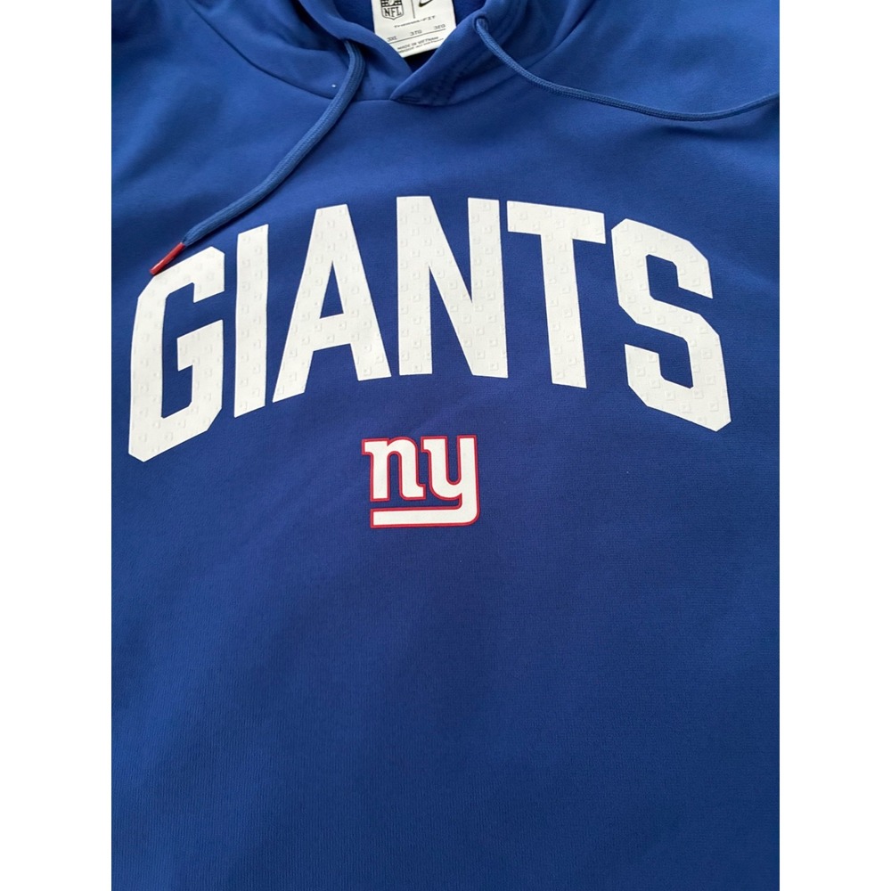 New York Giants 3XL NWT Nike Sideline Athletic Stack Performance Pullover Hoodie - Picture 6 of 11